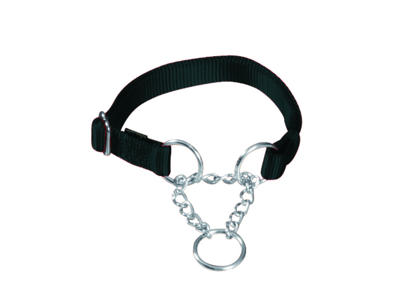 Premium kvælerhalsb. 45 - 70 cm/25 mm, sort