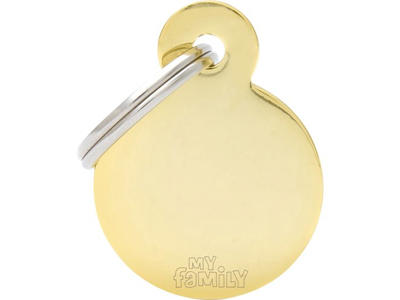 MY FAMILY GOLD SMALL CIRCLE Ø 2 CM