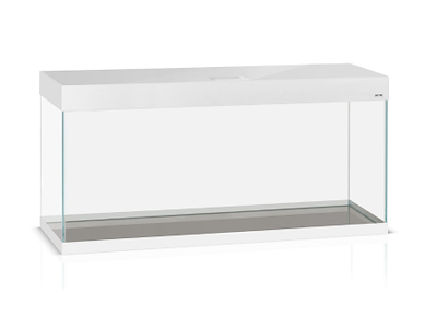 Aquael Opti Set 240 White 2.0 – Akvariesæt 240L m. LED-lys, glasdæklåg og optiwhite frontglas