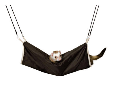 Nylon tunnel brun/beige 20x45