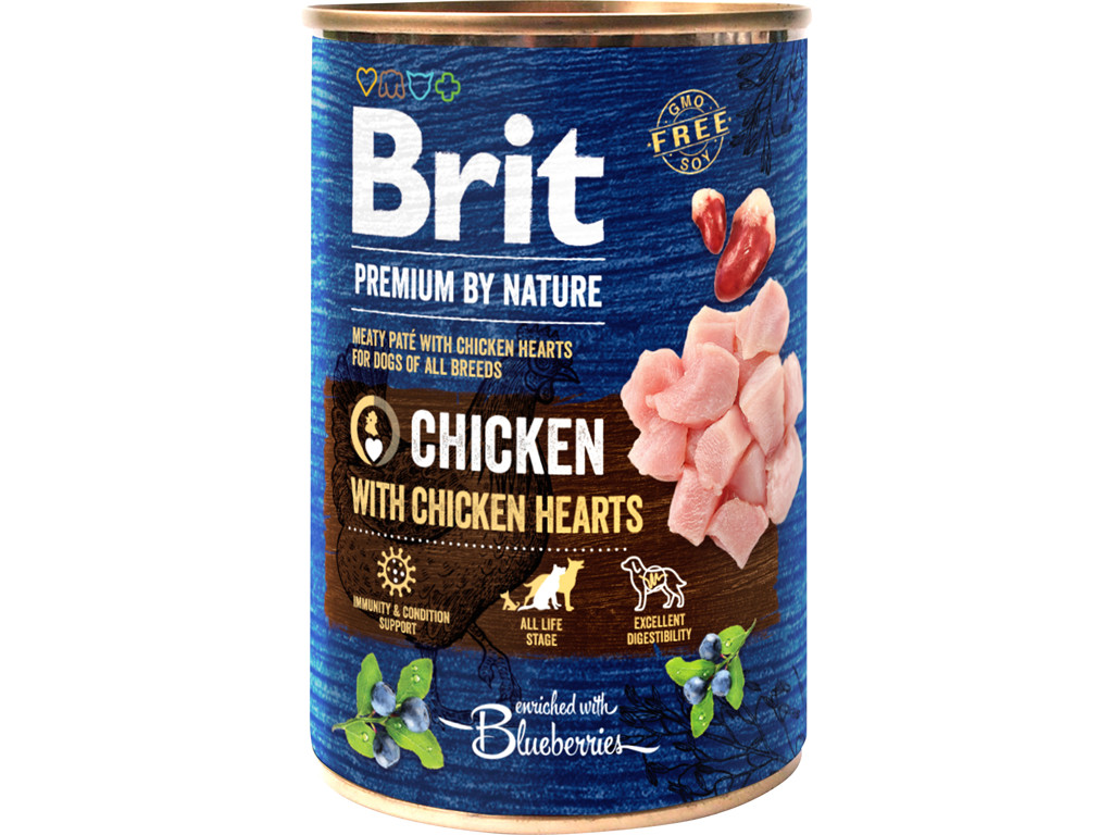 BRIT PREMIUM BY NATURE KYLLING HUNDEFODE 400 G