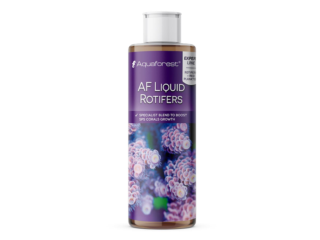 Aquaforest AF Liquid Rotifers 250 ml – Flydende Zooplanktonfoder til SPS Koraller, LPS Koraller og Saltvandsfisk