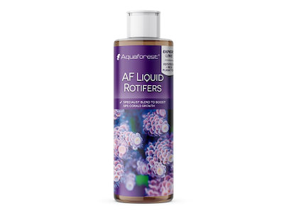 Aquaforest AF Liquid Rotifers 250 ml – Flydende Zooplanktonfoder til SPS Koraller, LPS Koraller og Saltvandsfisk