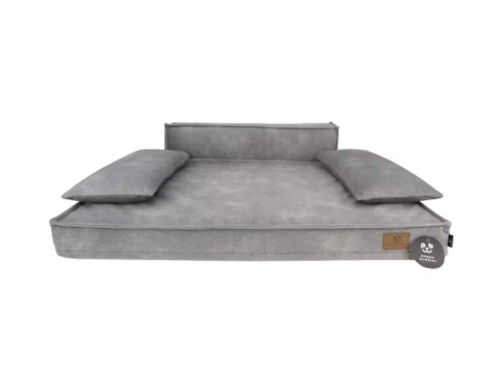 Nordic Paws Relax Lounge hundeseng grå – 90 × 70 × 23 cm