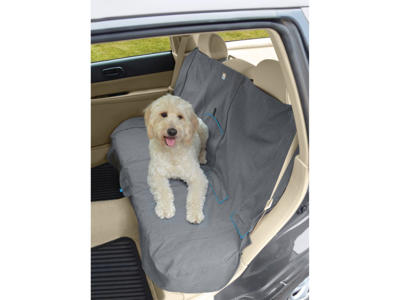 Kurgo sædeovertræk grå/blå