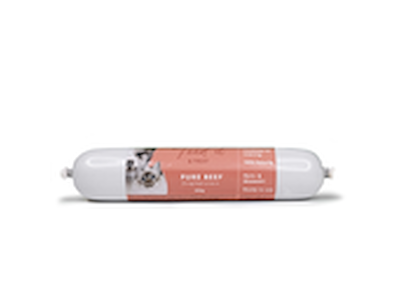 Feed'it & Treat Pure Beef 400 g – Fuldfoder og Træningsgodbid til Hund og Kat