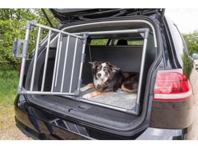 Trixie Transport Box Aluminium L 92×64×78 cm Graphite – Sikker Hundeboks til Bil