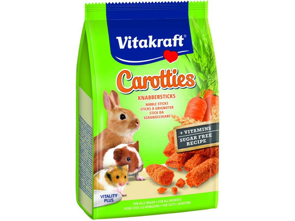 Vitakraft Carotties alle gnaver 50g