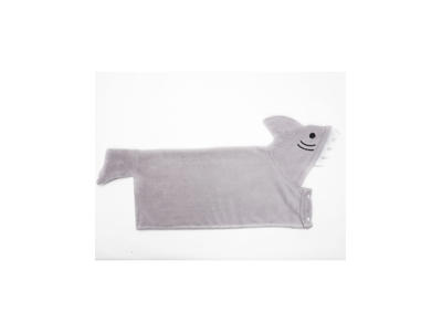 PB badekåbe haj L, grå