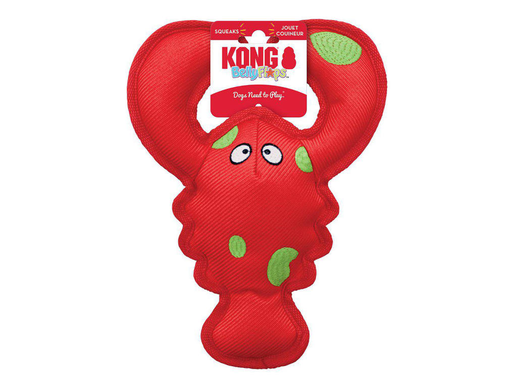 Kong belly flops lobster M 9x21x28CM