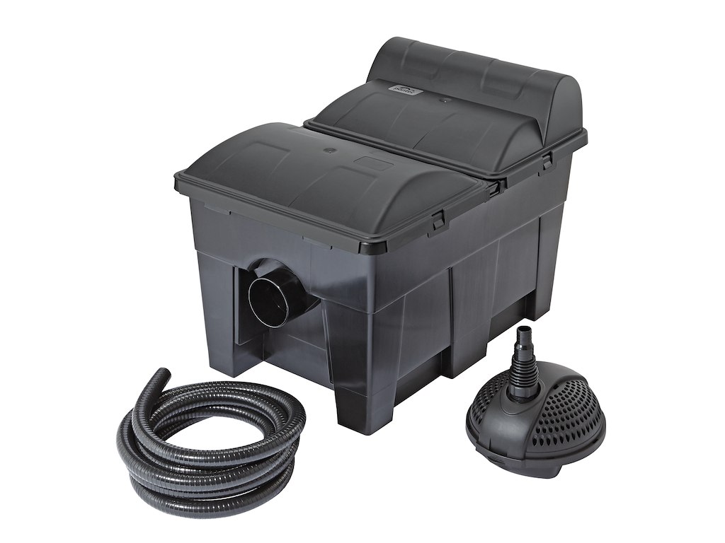 Pontec MultiClear Set 15000 – Havedamsfilter med UVC og Pumpe