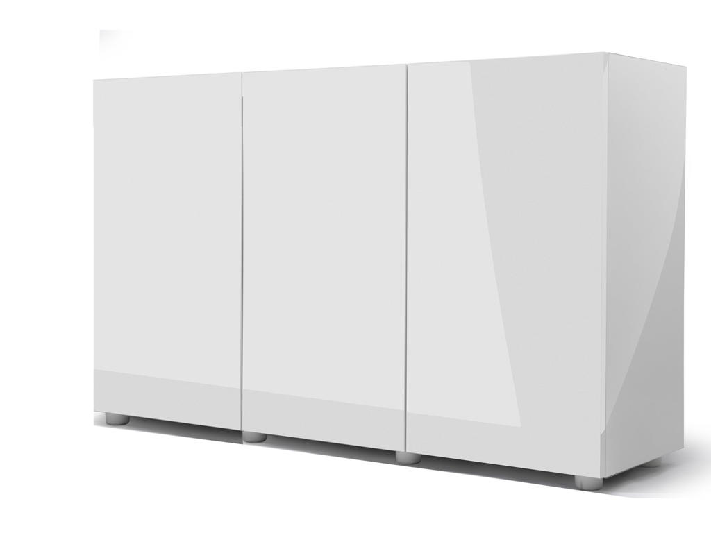 Cabinet blossy 120 - 120x40x70cm hvidt