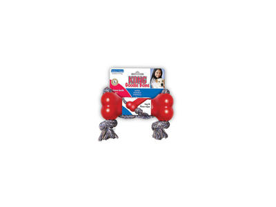 KONG GOODIE BONE MED REB M 19x7x5CM
