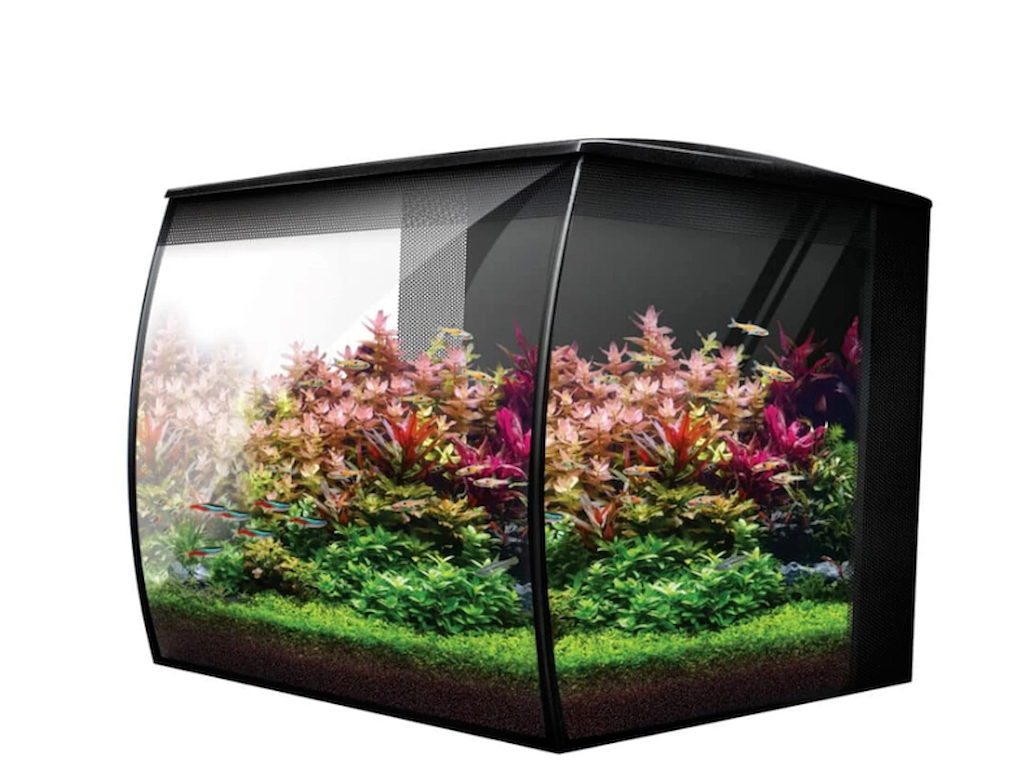 Fluval FLEX 2.0 57L Sort – akvariesæt med LED lys og filter