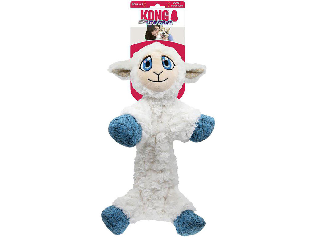 KONG LOW STUFF FLOPZIE LAMB M 40x25x8cm

