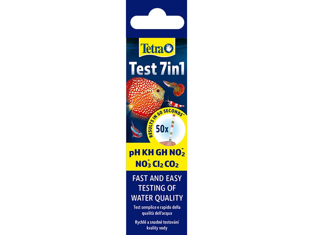 Tetra Pond Test 7in1 – Vandtest til Havedam 50 Strips