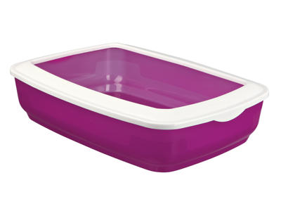 MIO KATTEBAKKE
til små katte og killinger transparent plast Ass.farver

