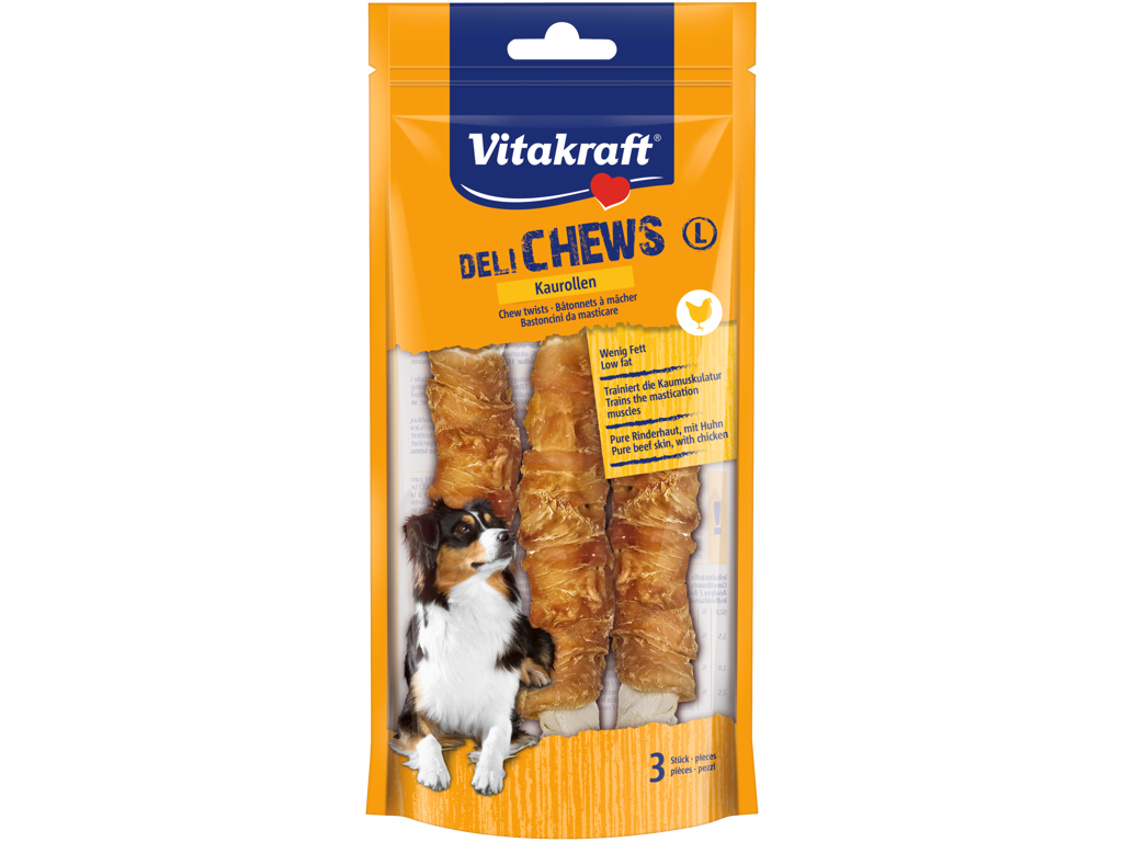 Tyggestænger m. kylling L