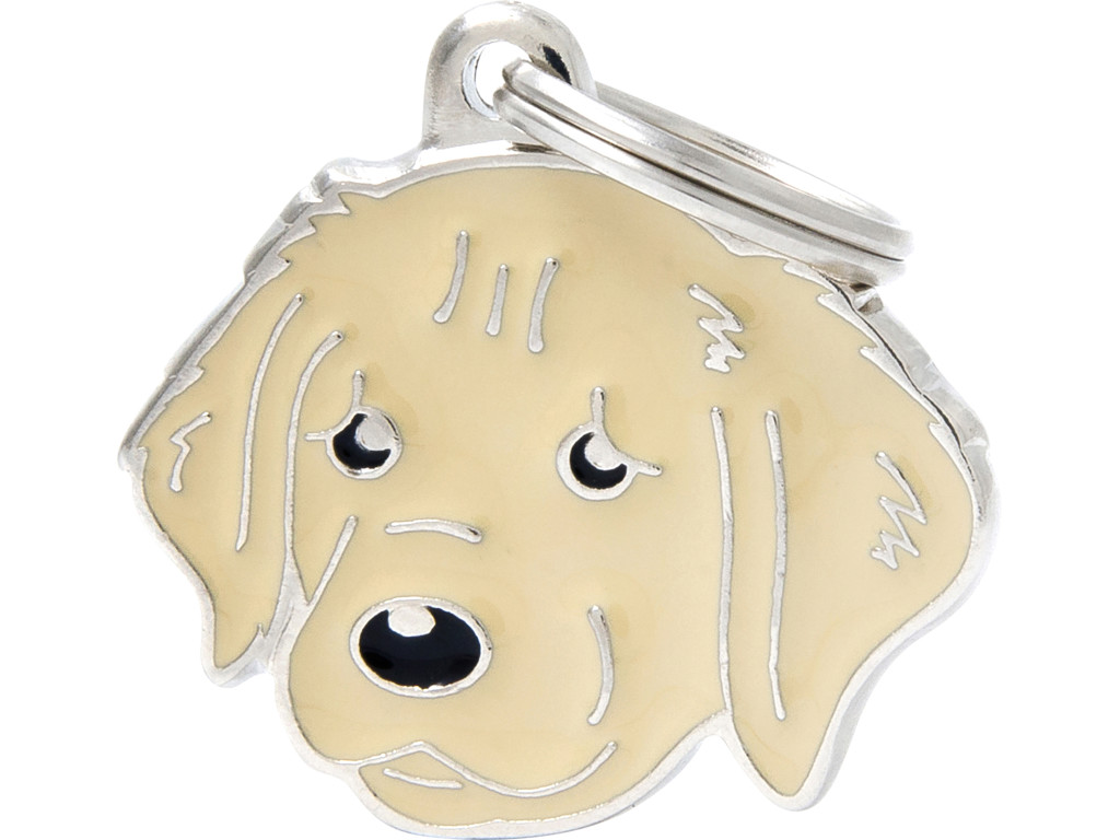 MY FAMILY GOLDEN RETRIEVER 3,3 X 2,5 CM