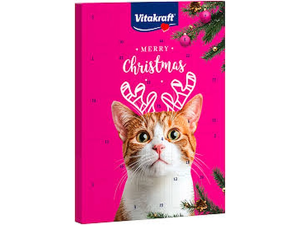 Vitakraft Julekalender til Kat 363 g – 24 Lækre Overraskelser til Jul