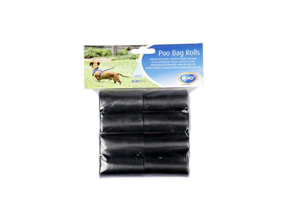 Høm Høm poser sorte 8 rl á 20 stk.