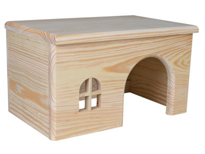 Træhus, Marsvin, 28 x 16 x 18 cm