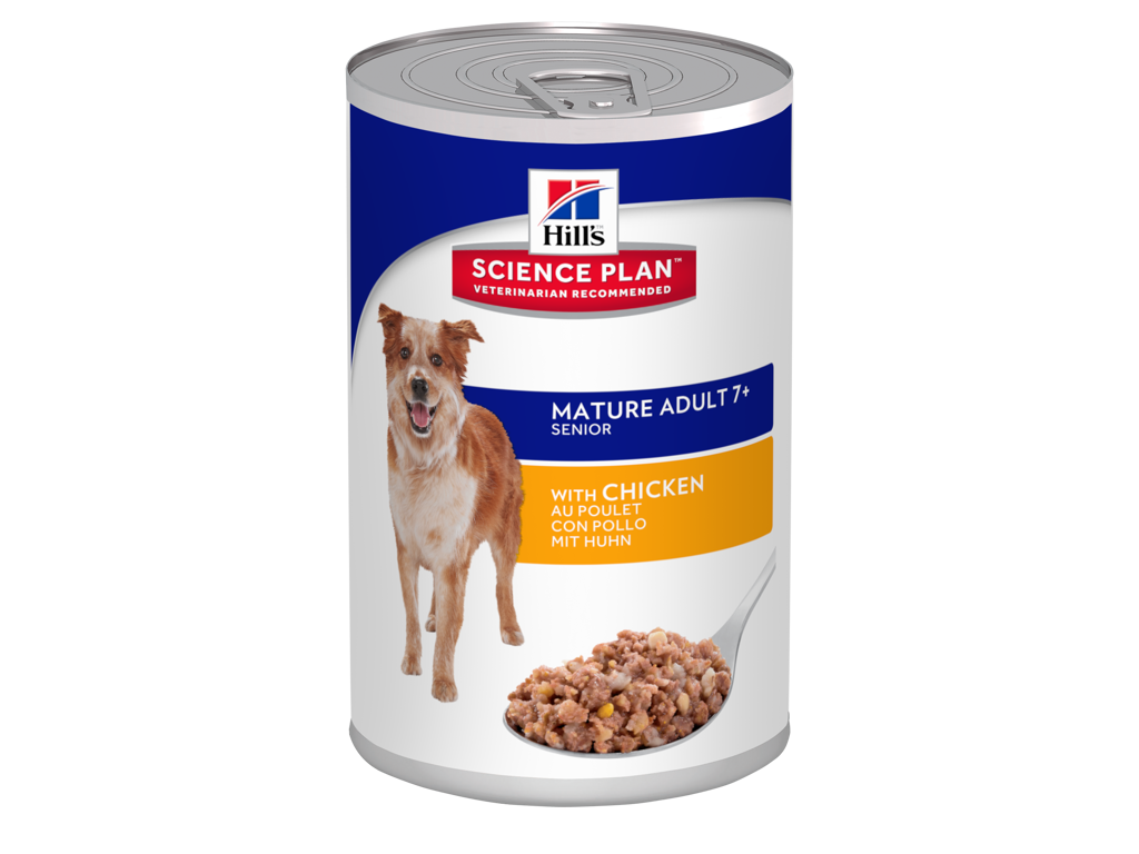 HILLS MATURE CHICKEN HUNDEFODER 370 G