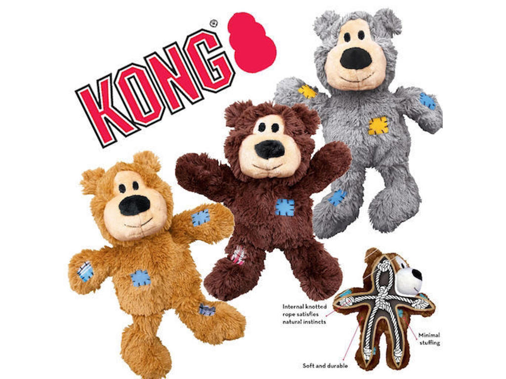 KONG WILD KNOTS BJØRNE MIX XL 30x28x10
