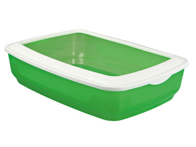 MIO KATTEBAKKE
til små katte og killinger transparent plast Ass.farver

