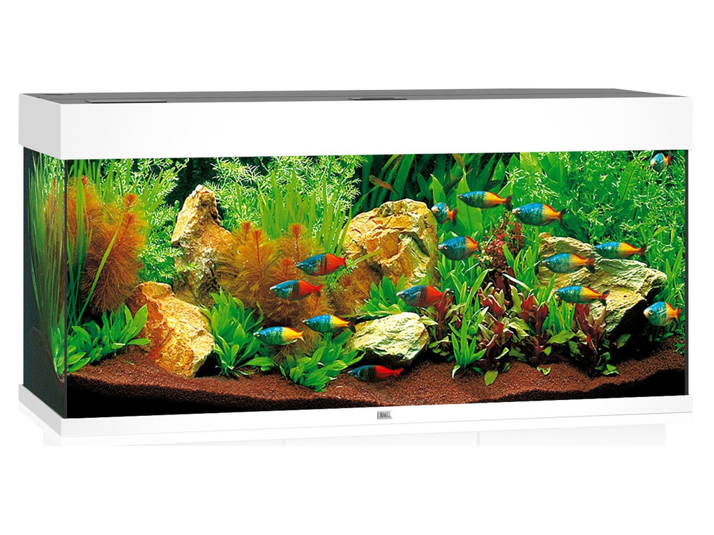 JUWEL AKVARIUM LED RIO 180 HVID 101x41x50CM 180L