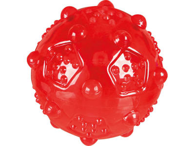 Bold, thermoplast. gummi (TPR), ø 
8 cm, ass. farve