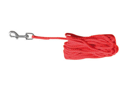 Sporline nylon 5 mm 15 m rød