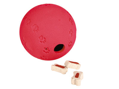 Snackbold, naturgummi  7cm