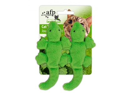 GECKO 2stk m.CATNIP GREEN RUSH