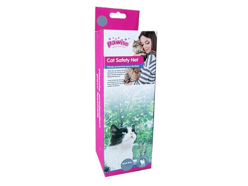 Sikkerhedsnet til kat (XL) 3x3CM
