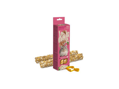 Little one sticks puffede ris og nødder, 2x55 g