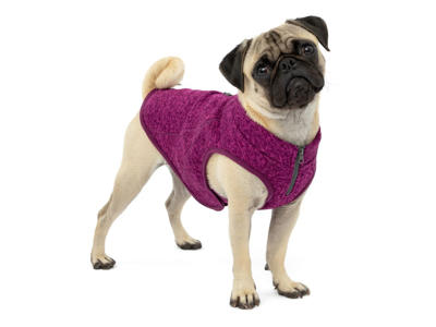 Kurgo core sweater - heather violet M