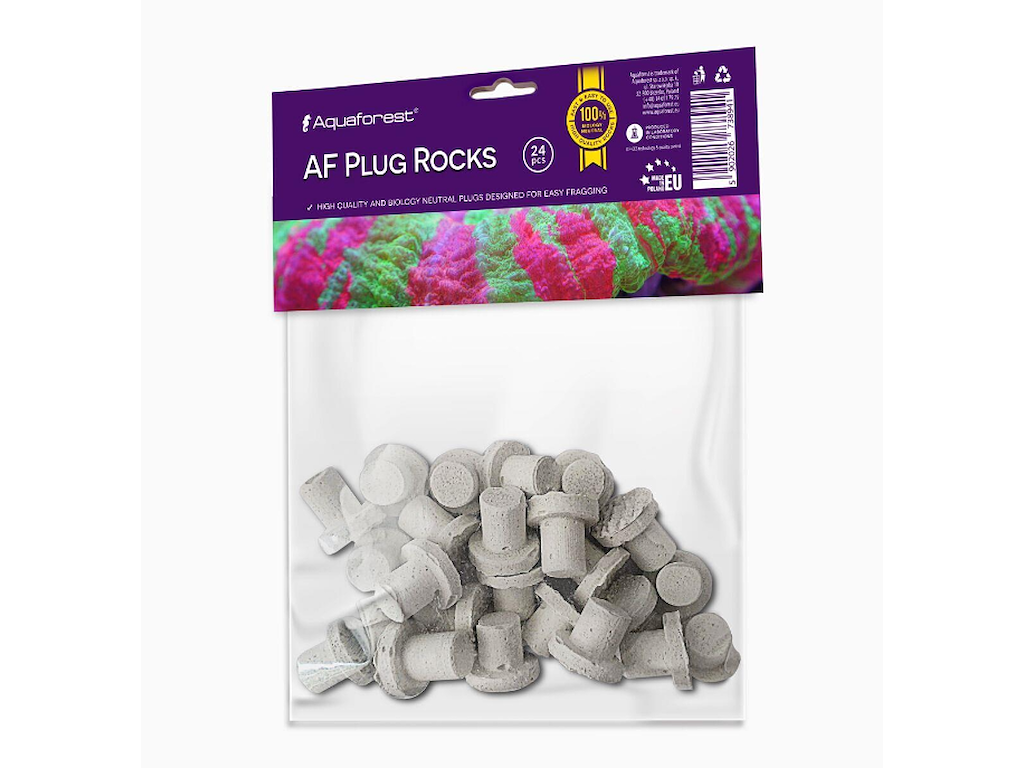 Aquaforest AF Plug Rocks 24 stk. – Frag Plugs til SPS, LPS og Blødkoraller