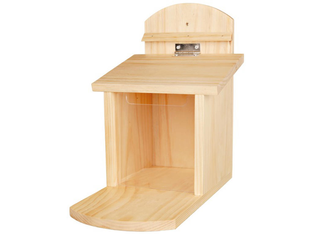 Feeding station for squirrels, 20 × 30 × 30 cm