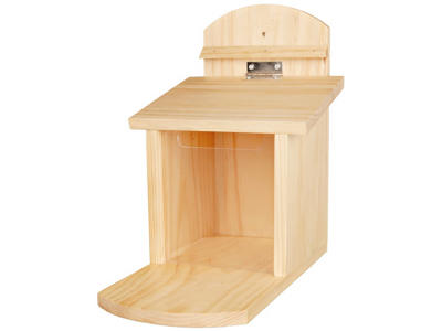 Feeding station for squirrels, 20 × 30 × 30 cm