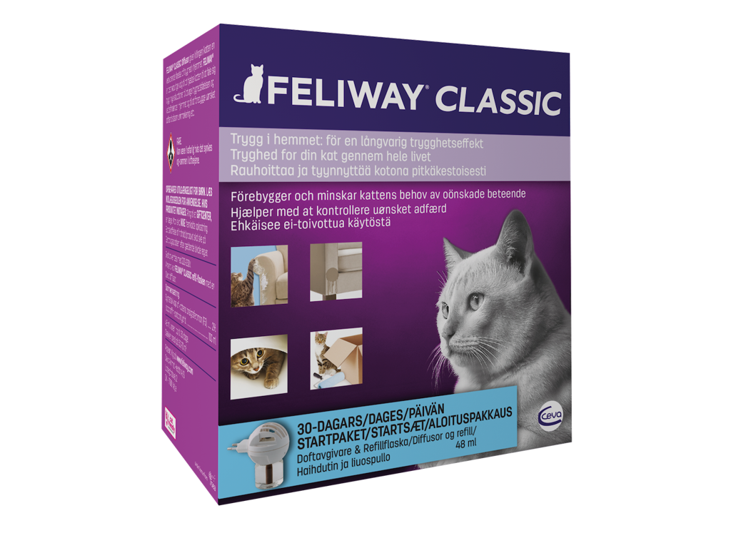 Feliway Classic diffusor m/flaske, 
48 ml