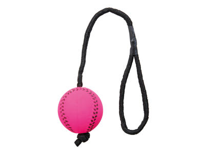 Neonbold på reb, Mosgummi, ø 6 cm