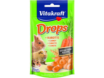 Vitakraft Drops 75g Gulerod