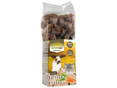 Nature Land brunch kornfri gulerodshjerte 150g