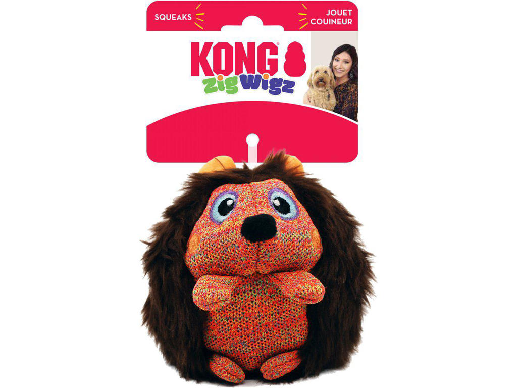 KONG ZIGWIGZ PINDSVIN M 13x13x11,5CM
