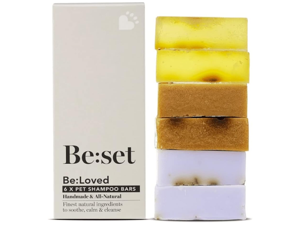 Be:Loved Be:Set Dog Shampoo Bar Gift Set 6 x 55 g – Naturligt Shampoo Gavesæt til Hund
