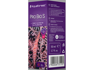 Aquaforest Pro Bio S 50 ml – Probiotiske bakterier til saltvands- og revakvarier