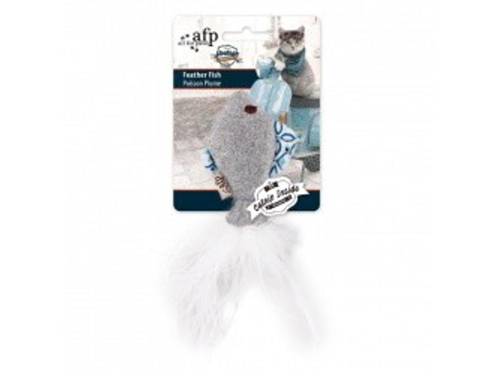 Feather Fish /Vintage Cat m.Catnip