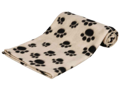 Fleecetæppe Beany beige m.po