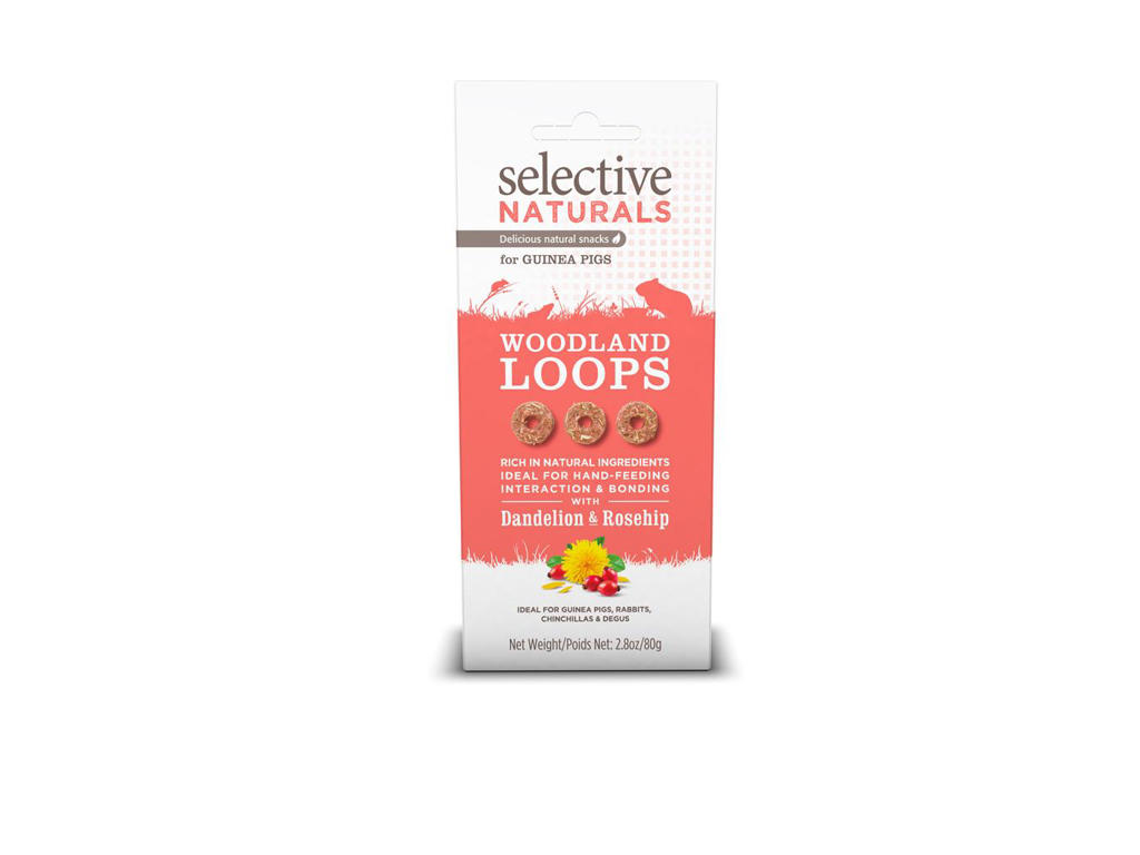 Selective marsvin woodland loops 80g